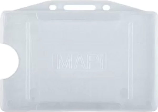 MAPİ YATAY KART KABI ŞEFFAF 50Lİ (9101250) - Image 1