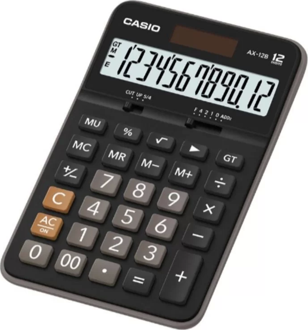 Casio AX-12B Hesap Makinesi Pratik Masaüstü (12 Haneli) - Image 1