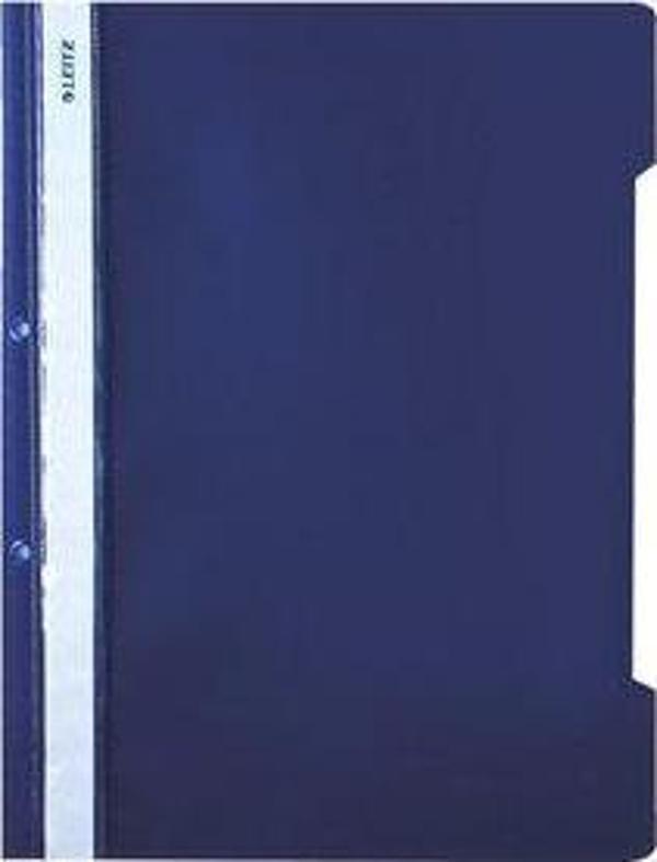 LEITZ 4189 PLASTİK TELLİ DOSYA 50'Lİ MAVİ - Image 1