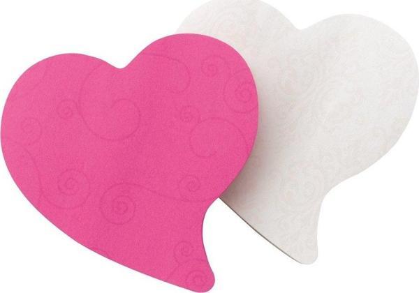 Post-it Super Sticky Not Kalp  Şeklinde 75 Yaprak x 2 Renk 7350-HRT - Image 1