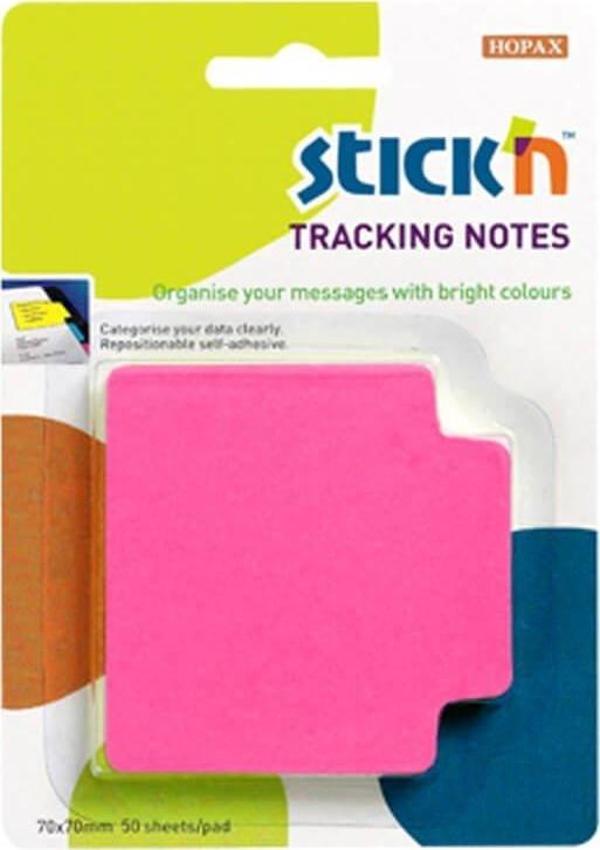 Stick’n Yapışkanlı İşaret Bandı Neon Pembe 21481 - Image 1