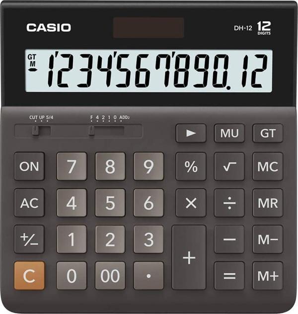 Casio Hesap Makinesi 12 Haneli DH-12 - Image 1