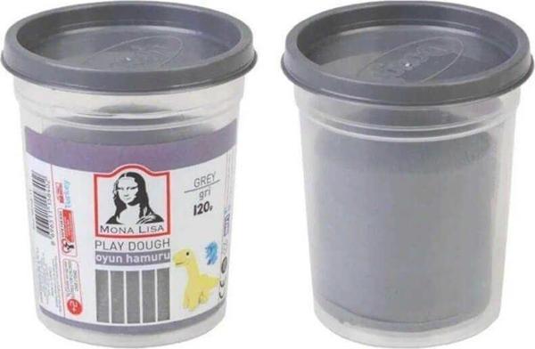 Südor Oyun Hamuru Monalisa Gri 120 gr - Image 1