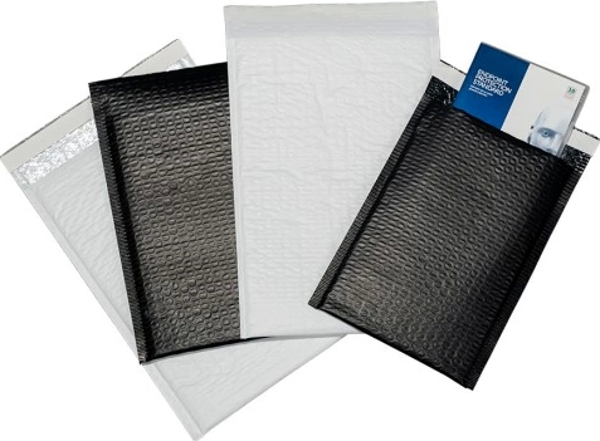 BANTLI BALONLU SİYAH ZARF 35X35 + 5 CM 50 adet - Image 1