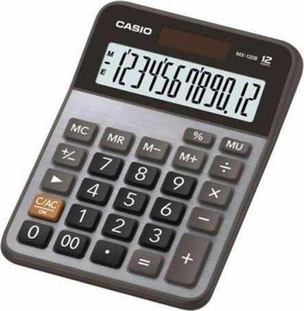 Casio DX-120B Masaüstü Hesap Makinesi (12 Hane) - Image 1
