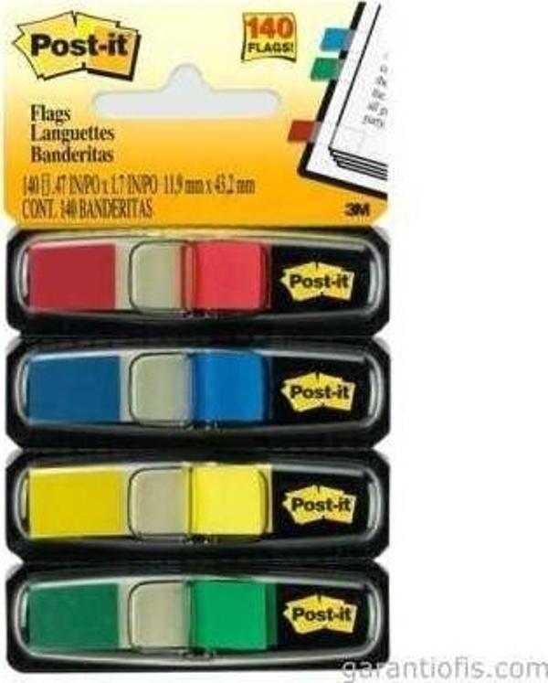 Post-it 683-4 index Mini Tip Sayfa İşaret Bandı - Image 1