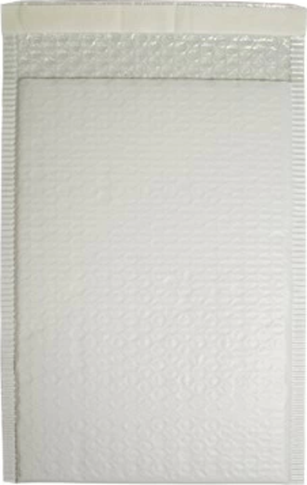 BANTLI BALONLU BEYAZ ZARF 15X25 + 5 CM 100 adet - Image 1