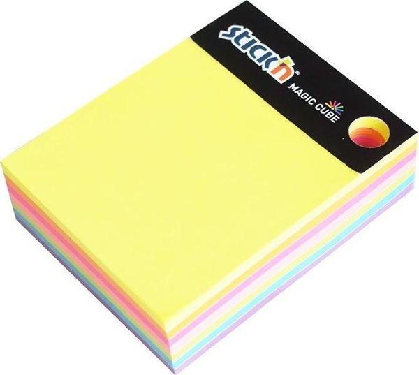 STİCK'N 21255 YAPIŞKANLI KÜPNOT KAĞIDI 76x101 280 YAPRAK NEON - Image 1