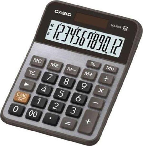 Casio MX-120B Ekonomik Masaüstü Hesap Makinesi  (12 Haneli) - Image 1