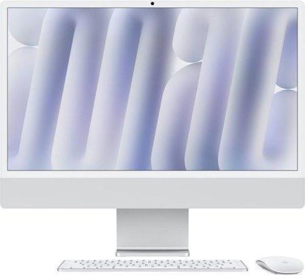 iMac M4 Gümüş MWUC3TU/A 16 GB 256 GB 24 4.5K All in One PC - Image 1