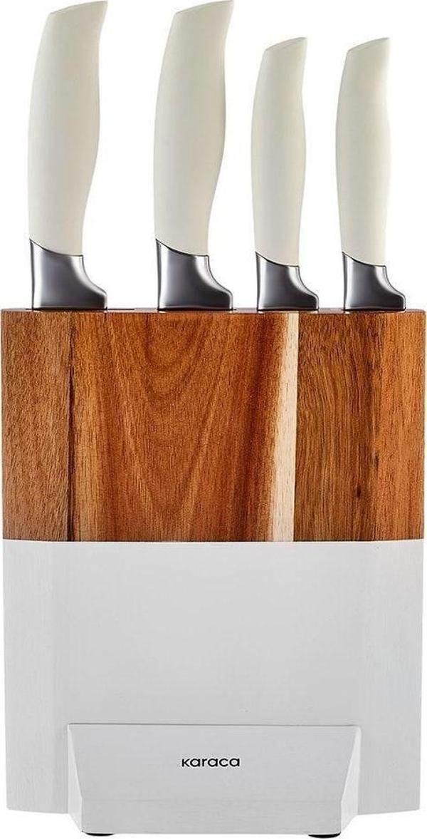Karaca Celesse 5 Parça Bıçak Seti White - Image 1