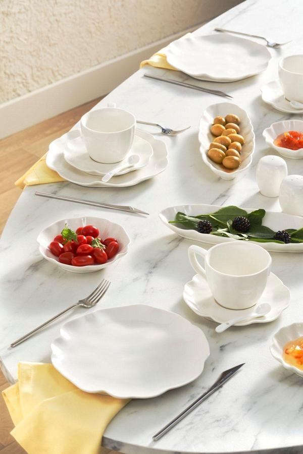 Karaca Marigold 32 Parça 6 Kişilik Porselen Kahvaltı/Servis Takımı - Image 1