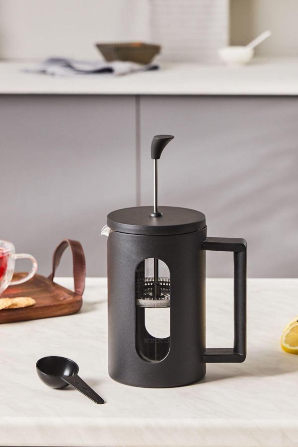 Karaca Leya Kaşık Hediyeli Borosilikat Cam French Press 800 Ml - Image 1