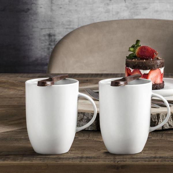 GÜRAL PORSELEN Elit 2 Adet 300 Cc Mug Bardak - Image 1