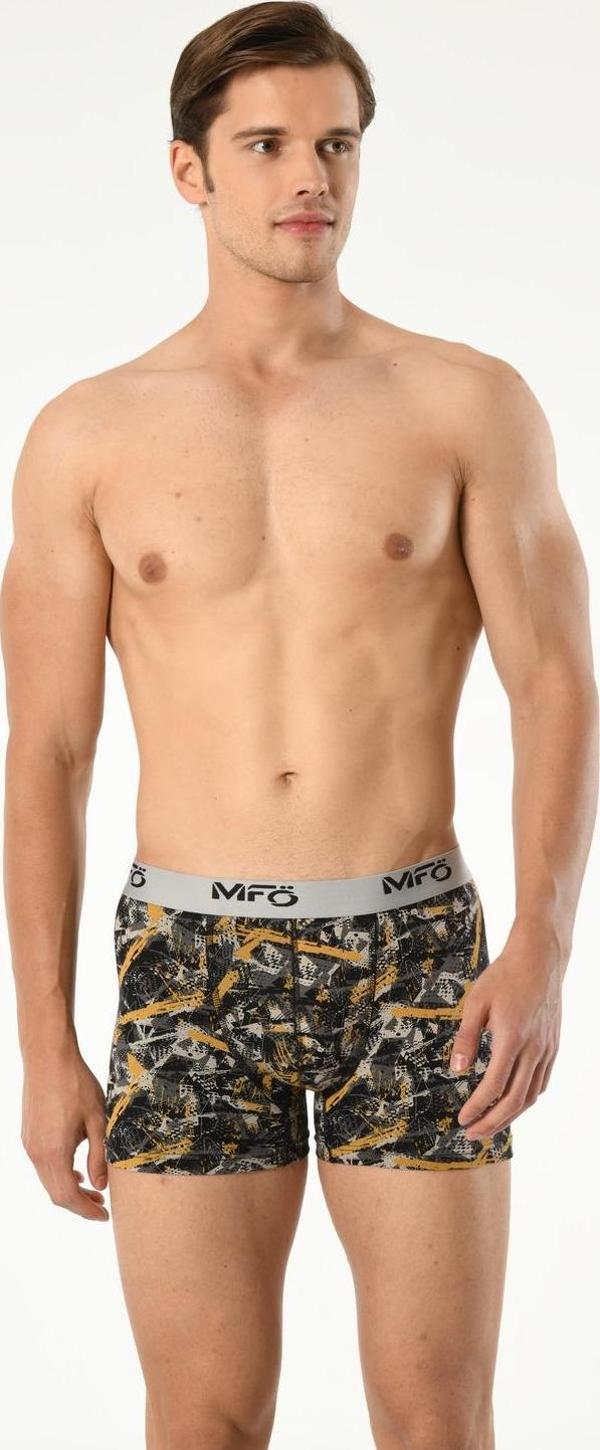 5'Lİ LİKRALI ERKEK DESENLİ BOXER - Image 1