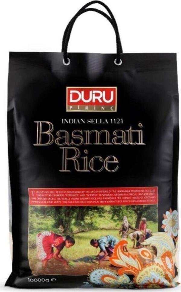 DURU BASMATİ PİRİNÇ SİYAH AMBALAJ 5 KG 2 ADET  - Image 1