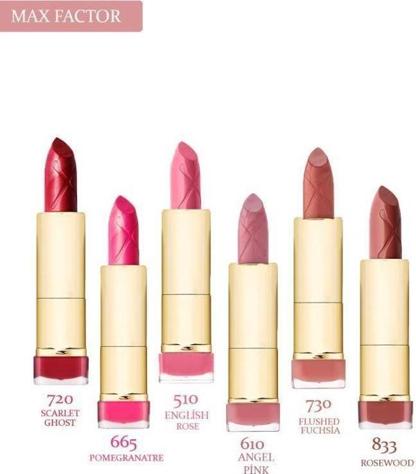 Max Factor Colour Elixir 6-Lı Ruj Seti - Image 1