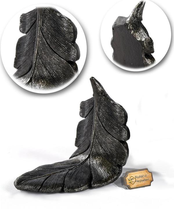 Dekoratif Obje ve Biblo Polyester Yaprak Modeli Kitap Tutucu Sağ & Sol - Image 1