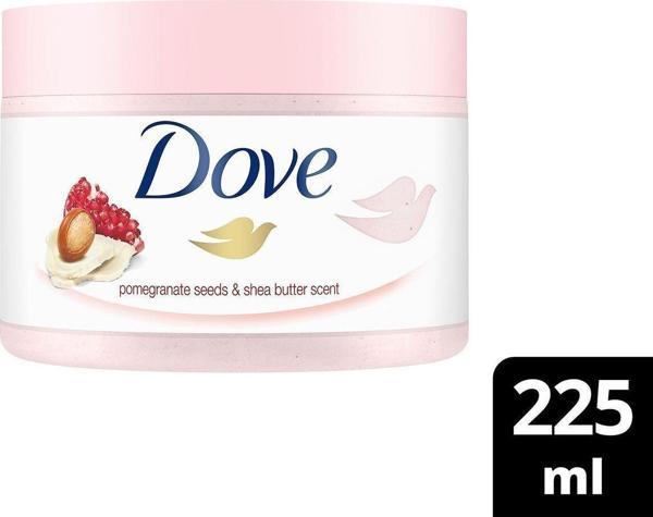 Dove Vücut Peelingi Nar Çekirdeği ve Shea Yağı 225 ml - Image 1