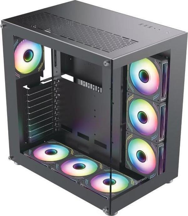 DFS Gaming TITAN GALIO-AMD RYZEN 5 7600X-RTX4070TISUPER-B650M-1TB M.2-32GB DDR5-OYUNCU BİLGİSAYARI - Image 1