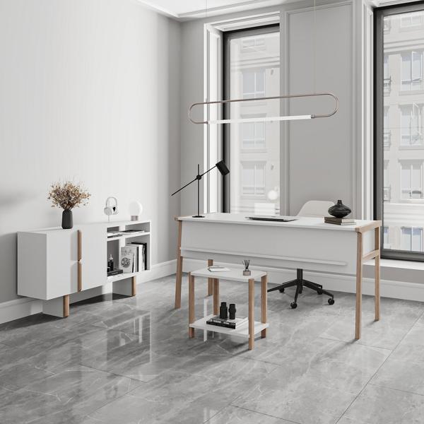 Lagomood Zenith Ofis Takımı Beyaz Meşe - Image 1