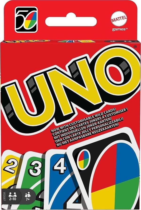 Mattel Uno Kart Oyunu Lisanslı W2087 - Image 1