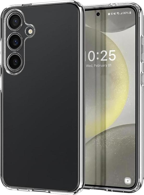 Samsung Galaxy S24 FE Kılıf Kamera Korumalı Silikon Şeffaf Arka Kapak - Image 1