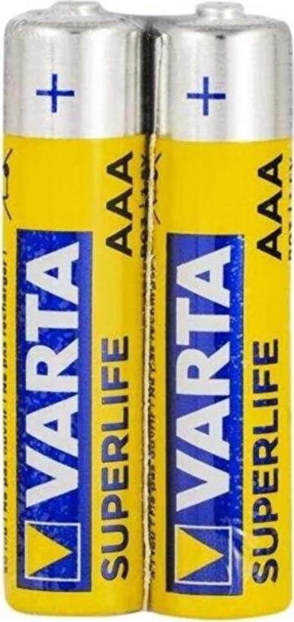 Varta Çinko Shrink İnce Pil (2 Li Paket) - Image 1