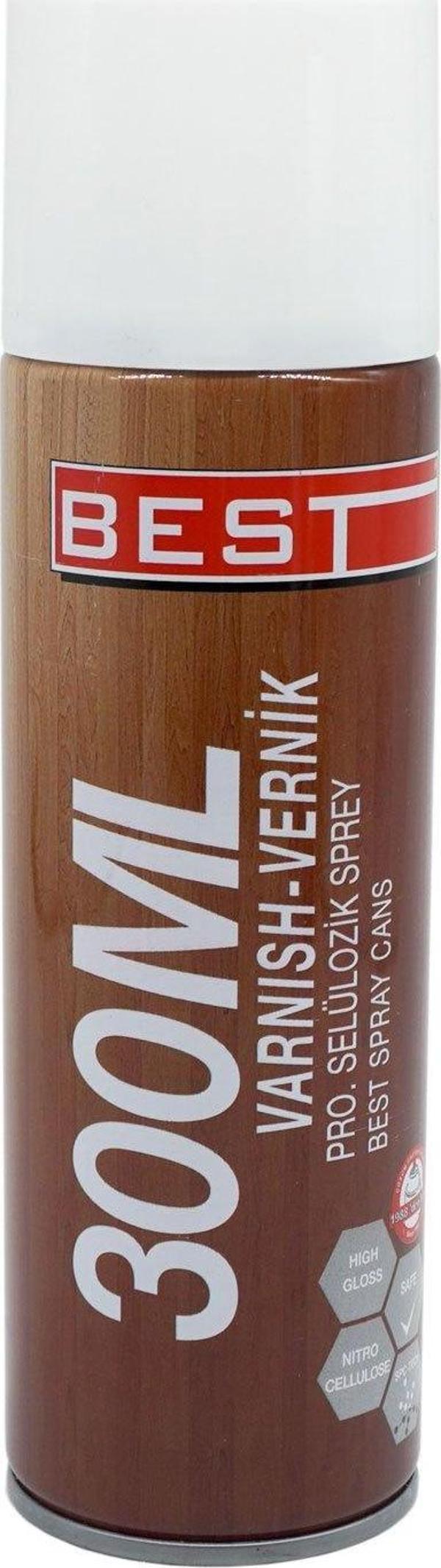 BEST SELÜLOZİK SPREY VERNİK 300ml- CEVİZ - Image 1