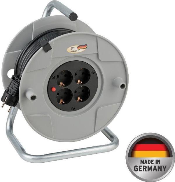 Brennenstuhl Garant Serisi IP20 Lisanslı 16 A Sigorta Şalterli 40m Makaralı Kablo H05VV-F 3G1,5 - Image 1