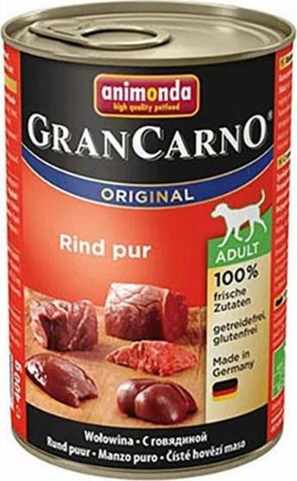 Animonda GranCarno Sığır Etli Yetişkin Köpek Konservesi 6 Adet 400 Gr - Image 1