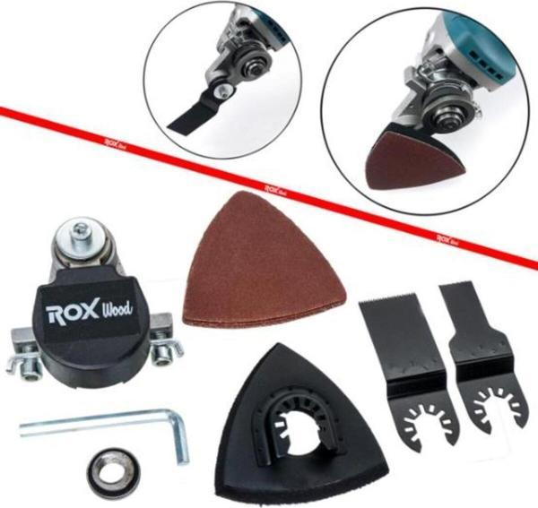 Rox Wood 0191 Taşlama Motorları İçin Çok Amaçlı Salınım Alet Adaptörü - Image 1