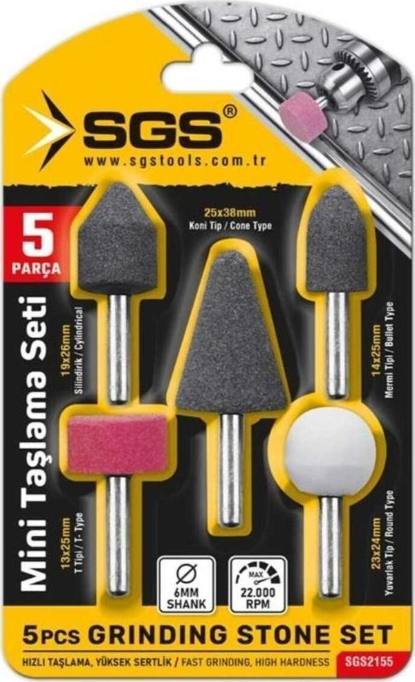 Sgs Mini Taşlama Seti 5 Parça - Image 1