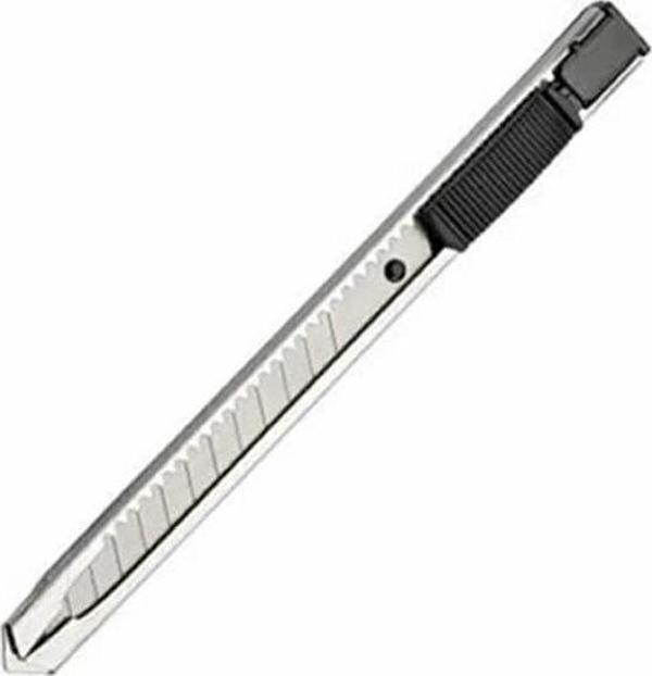 Viptec İnce Metal Gövdeli Maket Bıçağı / Falçata Küçük Boy Vt875113 - Image 1