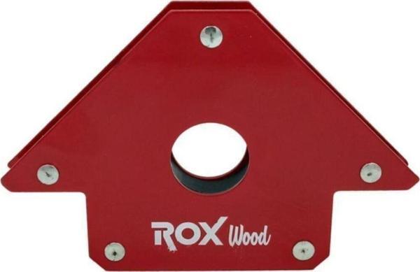 Rox Wood Wood 0072 Manyetik Açılı Kaynak Tutucu Mıknatıs Gönye 50 Lbs - Image 1