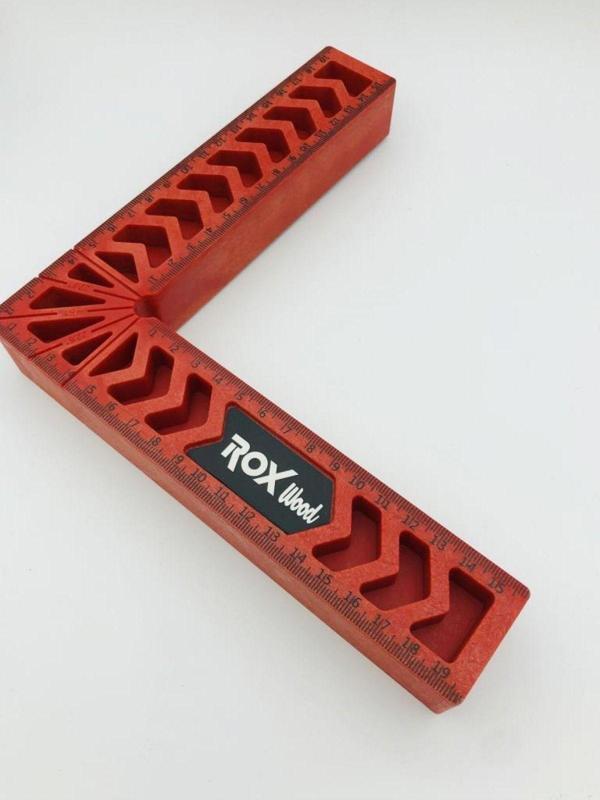 Rox Wood 0010 Abs Plastik Gönye 8'' 20 Cm - Image 1