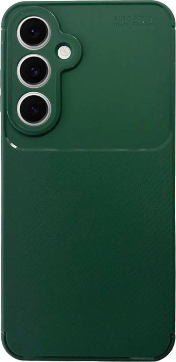 Samsung Galaxy S24 FE Kılıf Focus Carbon Silikon Kapak - Image 1