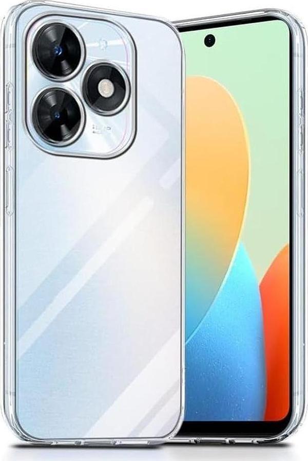 Tecno Spark Go 2024 Kılıf Kamera Korumalı Silikon Şeffaf Arka Kapak - Image 1