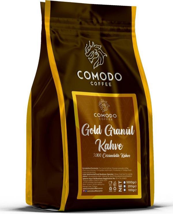 Comodo Coffee Gold Granül Çözünebilir Hazır Kahve 100G - Image 1