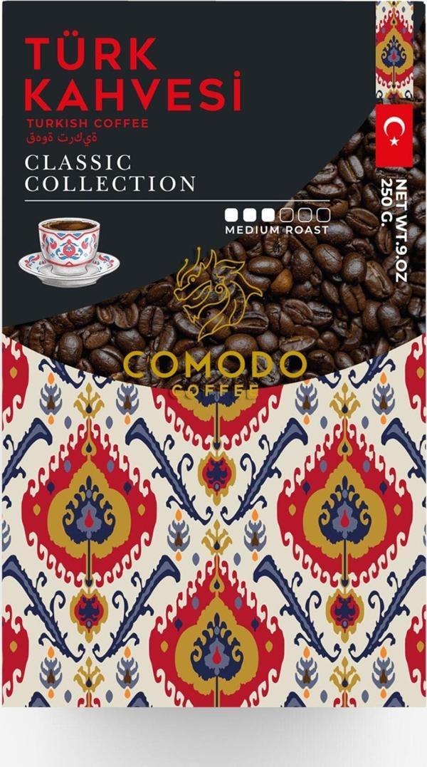 Comodo Coffee Classic Collection Türk Kahvesi 250G - Image 1