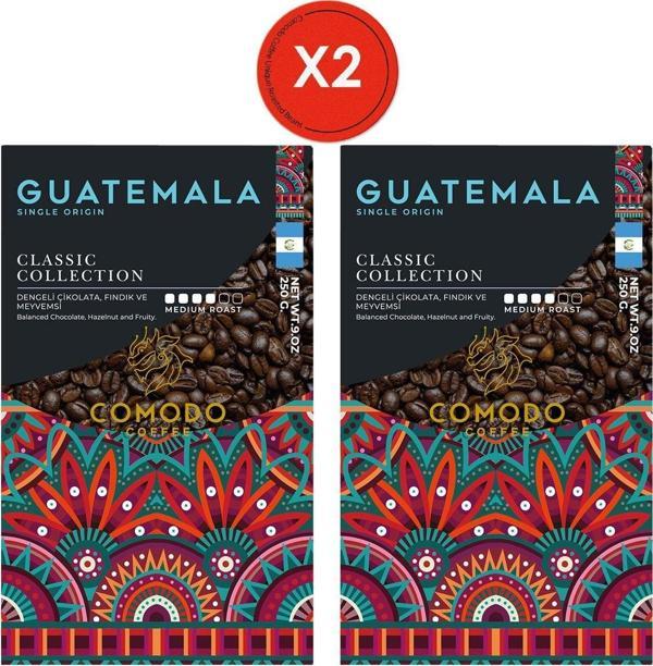 Comodo Coffee Guatemala Filtre Kahve 2 x 250 Gr Fırsat Paketi - Image 1
