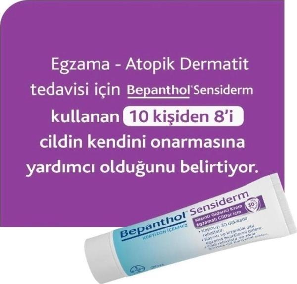 Bepanthol Sensiderm Kaşıntı Giderici Krem 20Gr - Image 1