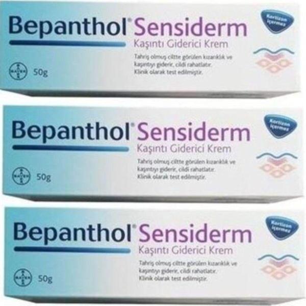 Bepanthol Sensiderm Krem 50 Gr 3 Adet - Image 1