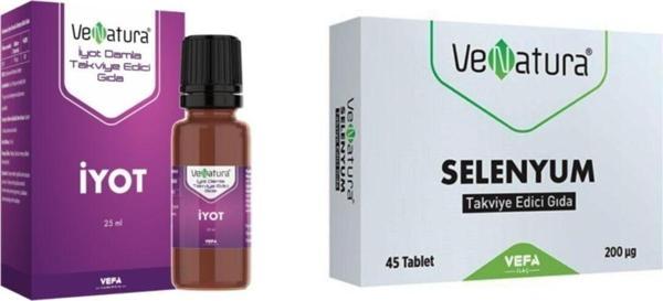 VeNatura Selenyum 45 Tablet + Iyot Damla 25 Ml Avantaj Paket - Image 1