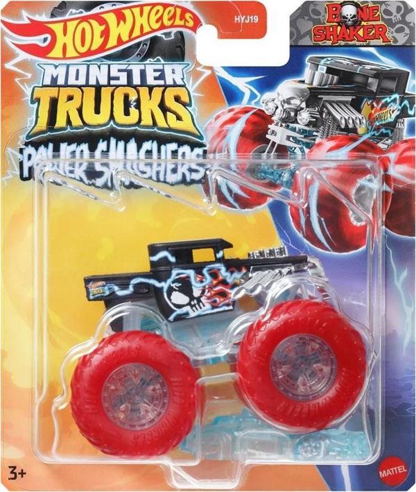 Hot Wheels Monster Trucks Power Smashers 1:64 Arabalar HYJ19 - Image 1