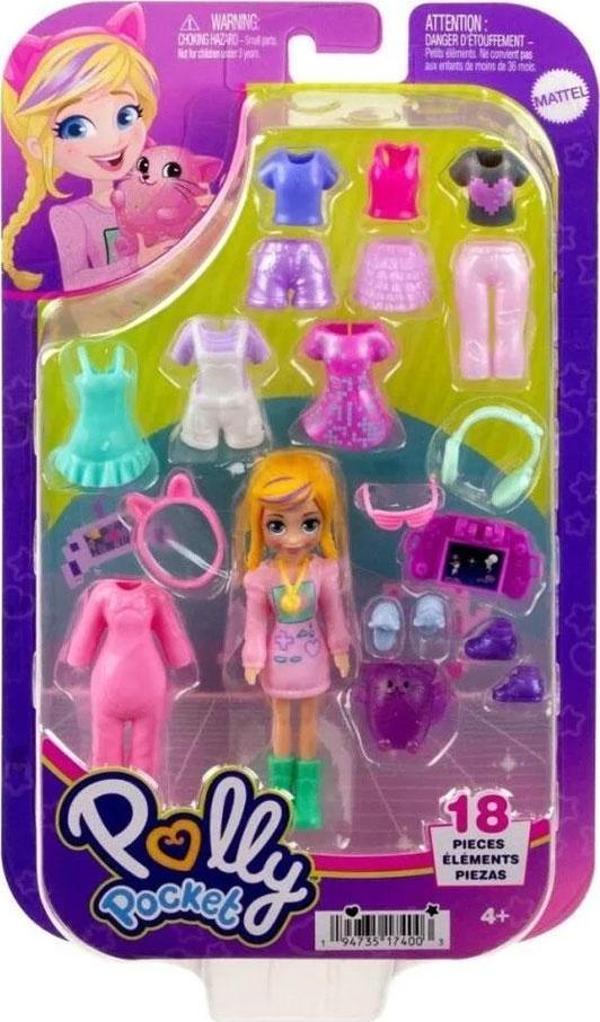 Polly Pocket Farklı Kombin Eğlencesi Oyun Setleri HKV88HRD60 - Image 1