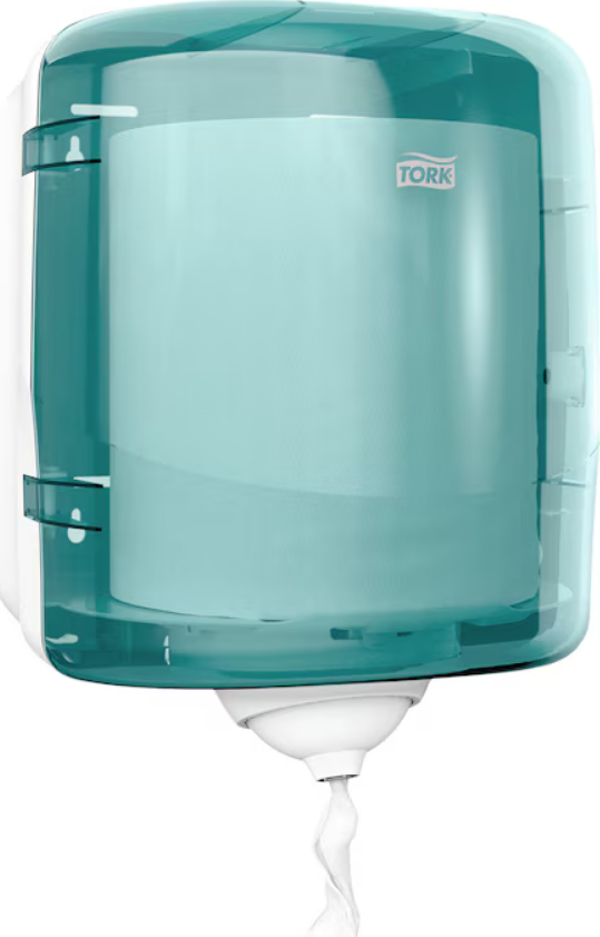 Tork Reflex Her Seferinde Tek Yaprak Veren, İçten Çekmeli Dispenser Turkuaz (473180) - Image 1