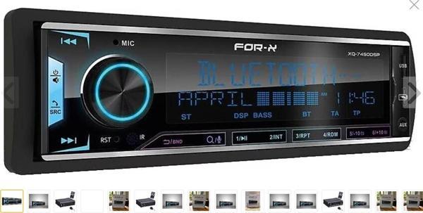 For-X XQ-7450DSP 4x100 W Bluetooth Oto Teyp - Image 1