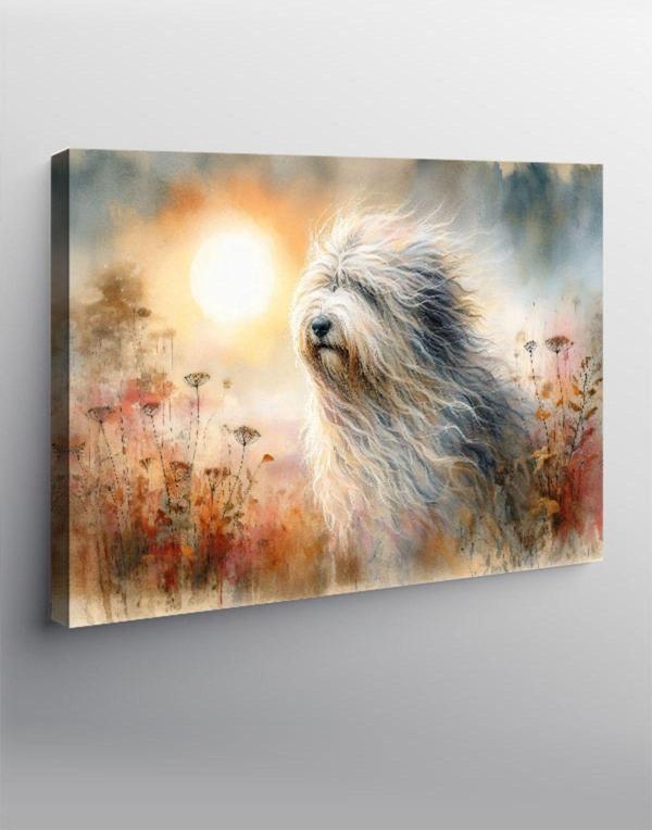 Tablomega Kanvas Tablo Masum Beyaz Köpek - Image 1