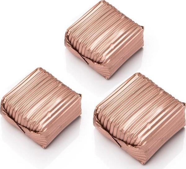 Melodi Çikolata Yaldızlı Fındık Üzüm Sütlü Çikolata Bronz 500 gr - Image 1